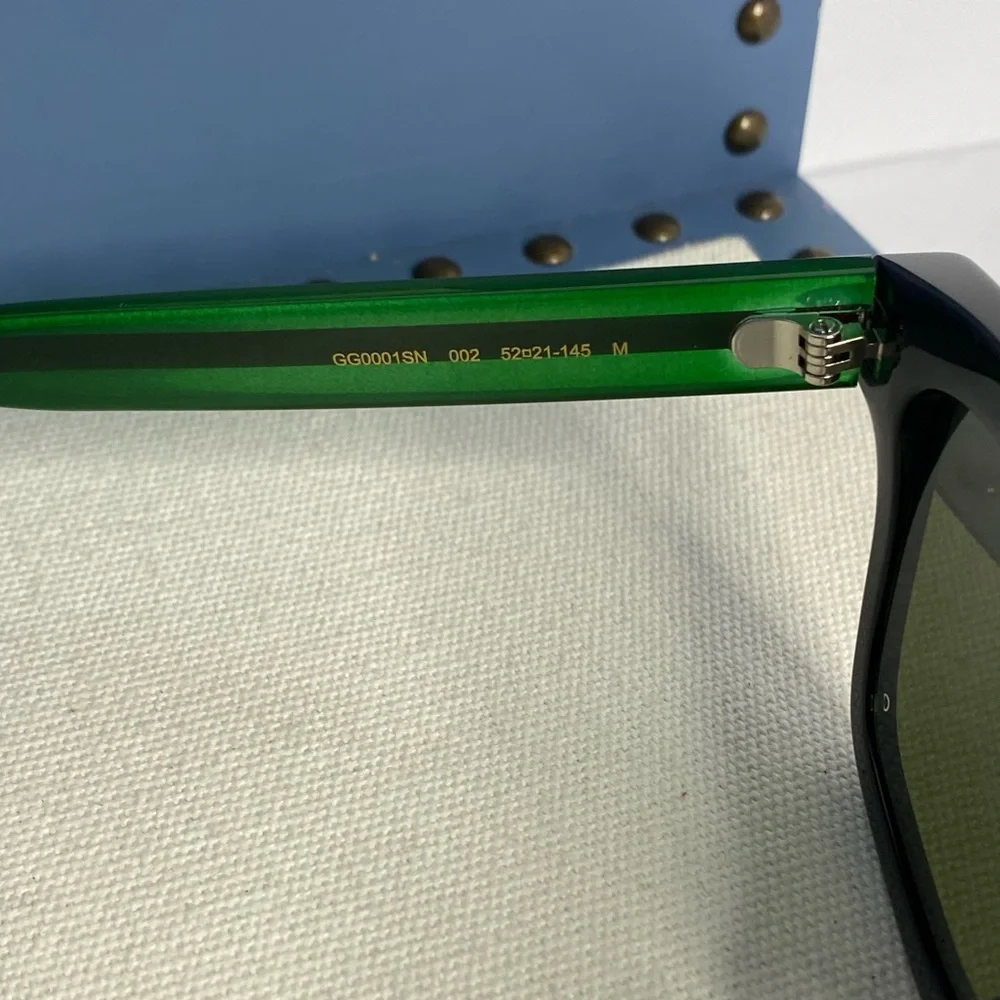 New - GUCCI MEN'S GG0057SKN 56MM SUNGLASSES